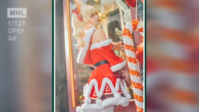 Takerlama Genshin Impact Barbara Christmas Costume $127 free shipping now. смотреть онлайн