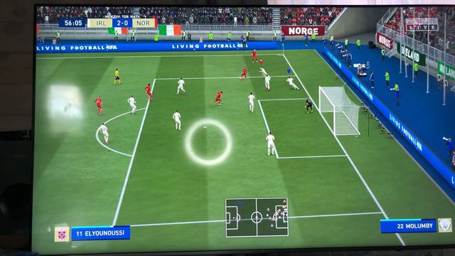 играем в ps4 в FIFA21 смотреть онлайн