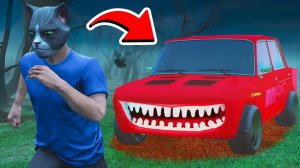 НАШЁЛ ПРИЗРАК ВАЗ 2106 ОПЕРСКАЯ ПУШКА ГОНКА И ПРОСЛЕДИЛ ЗА НИМ!  ГТА 5 МОДЫ МУРКА