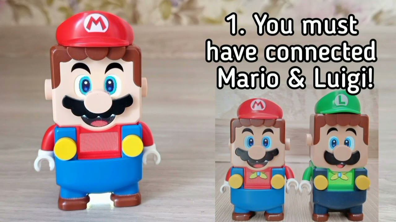 410 seconds for Lego Super Mario game tutorial! With Peach and Luigi sets. Barcodes draw version. смотреть онлайн