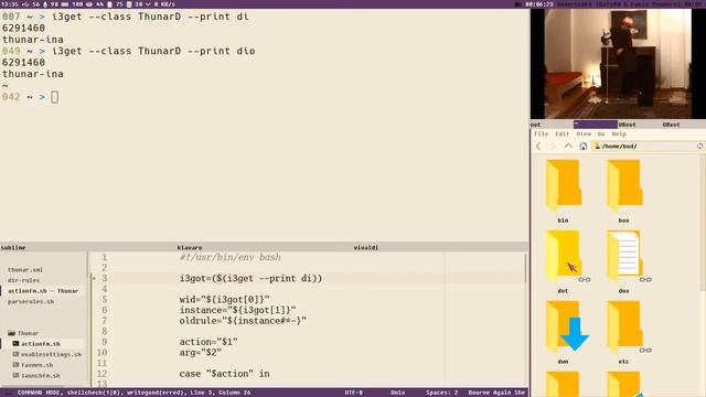 Save layouts convenient with custom actions [bash] [thunar] смотреть онлайн