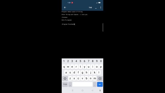 PROGRAM REMOVE SPACE FROM STRING USING PYTHON смотреть онлайн