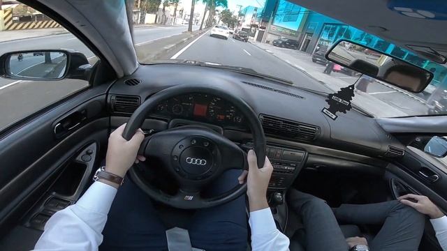 AUDI A4 1.8 TURBO 1996 (B5) - POV смотреть онлайн