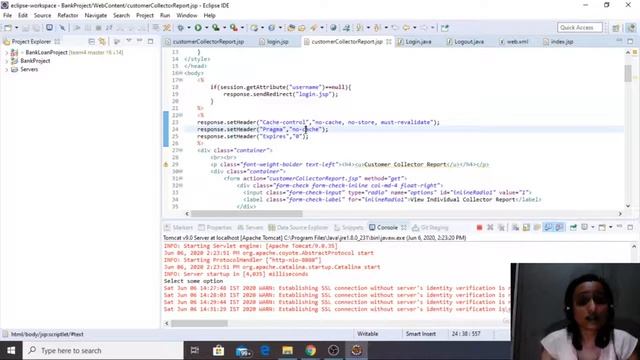 Bank Project using Java, JSP, Servlets, JDBC- Software Development & Design (Full Stack development