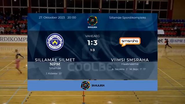 S. Sillamäe FC NPM Silmet - S. Viimsi FC Smsraha. Coolbet Saaliliiga смотреть онлайн