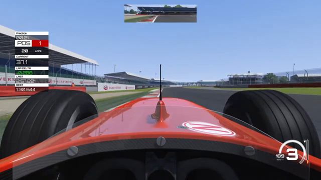 Assetto Corsa - Silverstone GP - Ferrari F2004 (no assists) - 1:29,900 + Setup смотреть онлайн