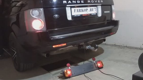Установка фаркопа на Land Rover Range Rover III (2010г.в.) в компании Farkop161.ru Galia арт. R050C