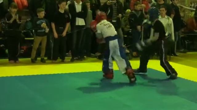 Курунин Игнат 1.2 ПОИНТ 12.12.15 Кубок «Федерации кикбоксинга и восточных видов единоборств» WAKO