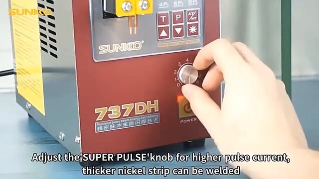 Апарат за точкова заварка SUNKKO 737DH 4.3KW и консумативи смотреть онлайн