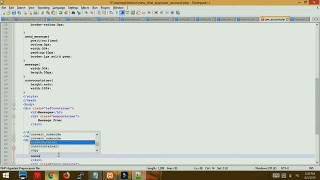 how to create chat application using php/ajax/jquery Part 1 смотреть онлайн