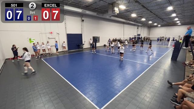 Excel 15 White vs 501 Volley 15.2 смотреть онлайн