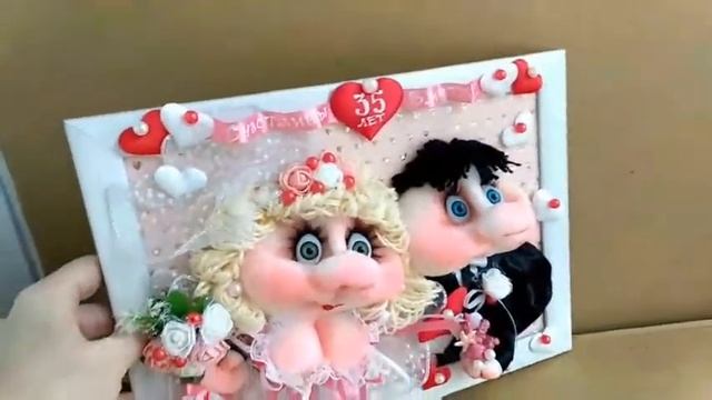 Подарок на свадьбу 35лет вместе.Коралловая свадьба! смотреть онлайн
