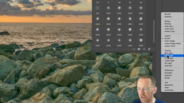 Creating a Sun Flare, or Sunburst effect in Photoshop смотреть онлайн