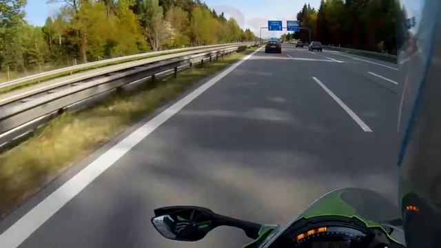 спортбайк Открыл Мотосезон первый выезд #1 #Прострел по Автобану смотреть онлайн