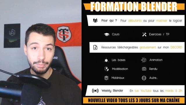 #0 | PRÉSENTATION DU PROGRAMME - Débuter sur Blender [TUTO FR] смотреть онлайн