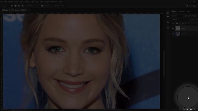 How to fix croosed eyes in photoshop | Photoshop Retouch смотреть онлайн
