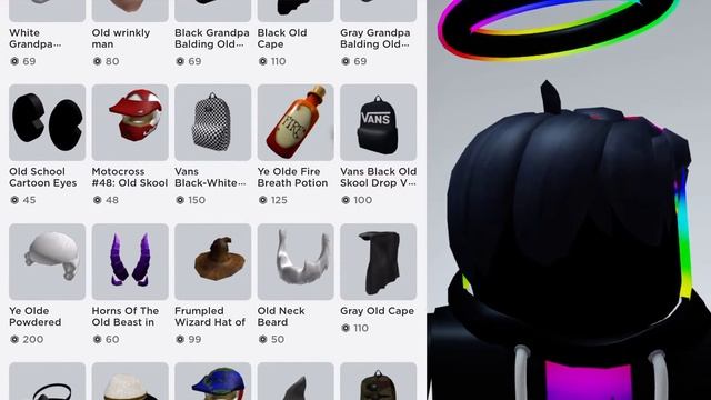 How to make the Cartoony Rainbow Head look sad in roblox смотреть онлайн