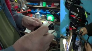 Suzuki 2.5 лодочный мотор. Эмульсия в редукторе.