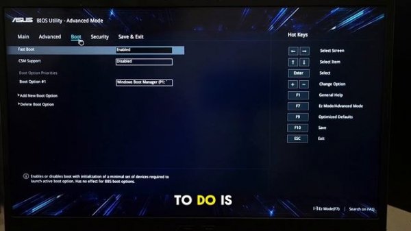 ASUS Laptop Stuck on BIOS Utility EZ Mode 2024 (Step-by-Step) SIMPLE FIX