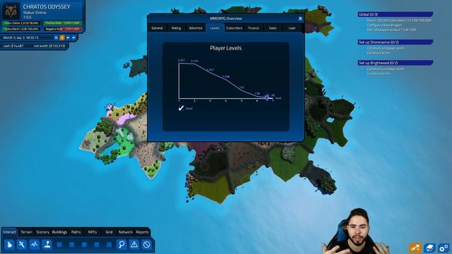 ATUALIZAÇÕES DE PROGRESSÃO E BALANCEAMENTO - MMORPG Tycoon 2 #13 - (Gameplay/PC/PT-BR) смотреть онлайн