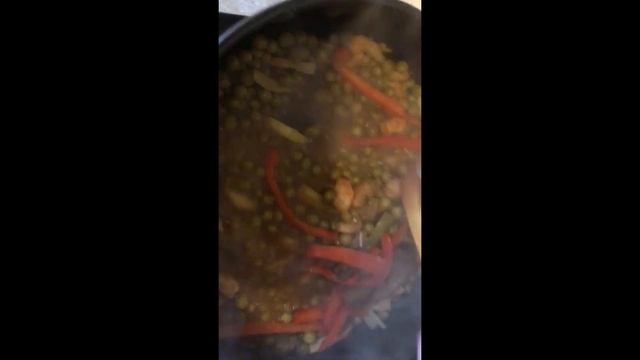 РИС С КРЕВЕТКАМИ И ОВОЩАМИ. РЕЦЕПТ. смотреть онлайн