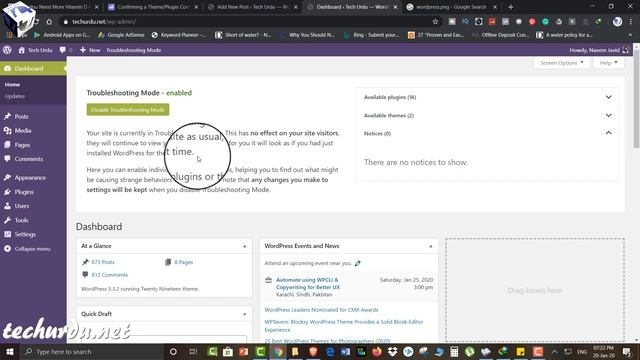 Solve WordPress Issues: Site Health Check & Troubleshooting (Theme/Plugin Conflict) [Urdu/Hindi] смотреть онлайн