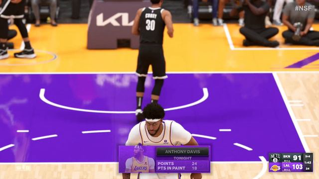 LAKERS vs NETS | NBA 2K23 (PS5 UHD) смотреть онлайн