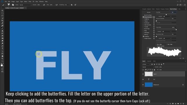 Text Dispersion Effect - Typography Photoshop Tutorial смотреть онлайн