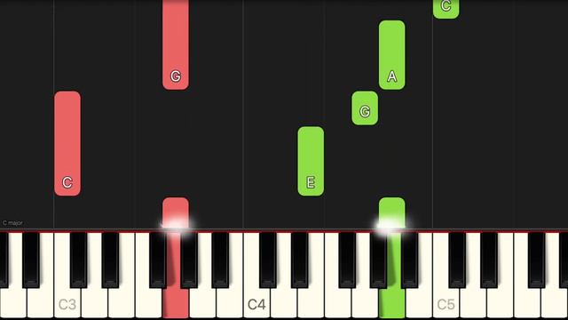 The Chipmunk Song (Alvin & The Chipmunks) | EASY CHRISTMAS Piano Tutorial смотреть онлайн