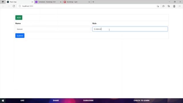 Dynamic Form Fields in React | How to implement a dynamic form | React Tutorials In Hindi смотреть онлайн