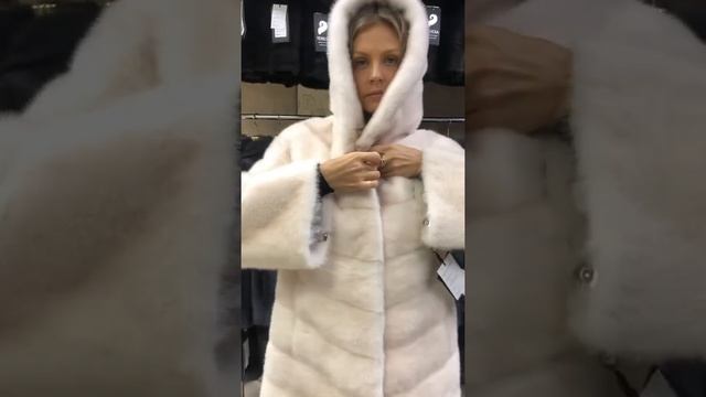 Норковая шуба «рубашка» в ассортименте смотреть онлайн