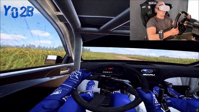 MOZA RACING RS Racing Wheel / Meta Quest 2 • VR Dirt Rally 2.0 - Yo2B Production смотреть онлайн