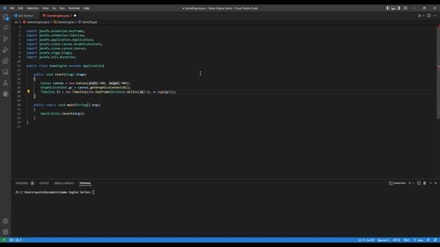 JavaFX Game Engine - Episode 1 (Setup and Canvas) смотреть онлайн
