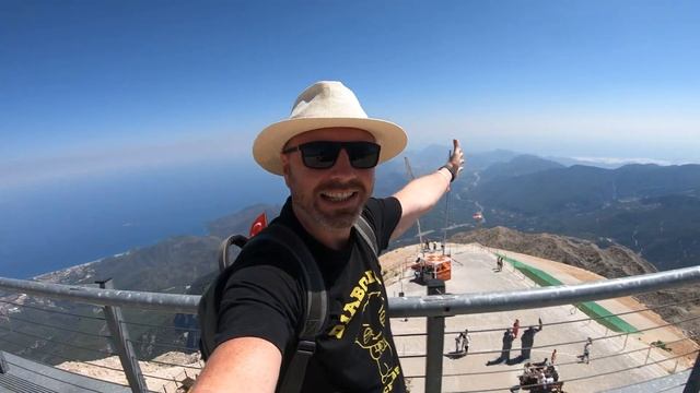 Olympos Teleferik - Tahtali mountain - Kemer Turkey смотреть онлайн