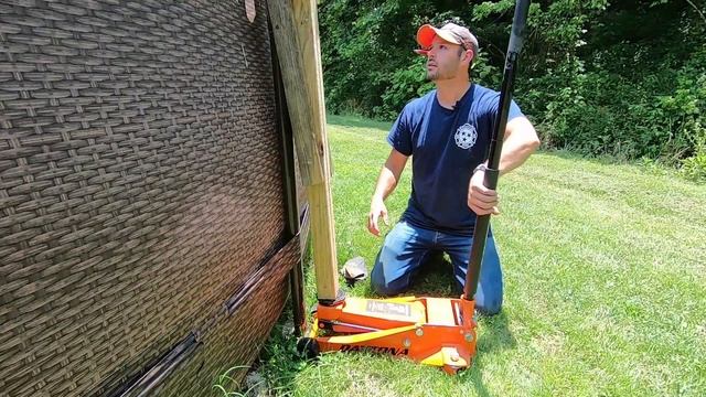 How to Fix an Unlevel Above Ground Pool смотреть онлайн