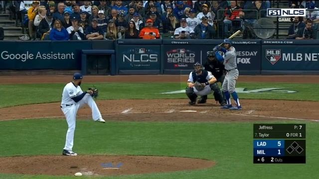 Yasiel Puig crushes a key three-run homer in Game 7 смотреть онлайн
