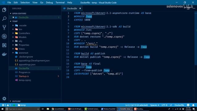 10 Docker and ASP NET Core 定制镜像 смотреть онлайн