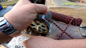 Электрическая якорная ЛЕБЁДКА SEA-PRO 45 - замена шнура!!! #fishing #рыбалка #лодка #джиг #спиннинг