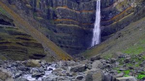 Beautiful Waterfall and Calming Mountain River Flowing Sounds (10 hours) Nature White Noise.