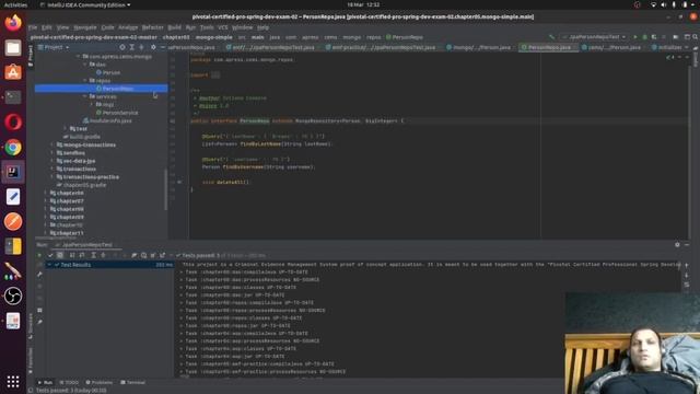 Spring And MongoDB смотреть онлайн