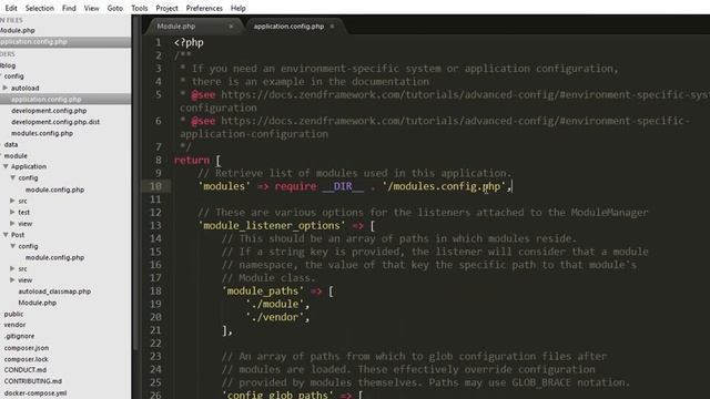 Composer Autoload error: Module(Application) could not be initialized | Zend Framework смотреть онлайн
