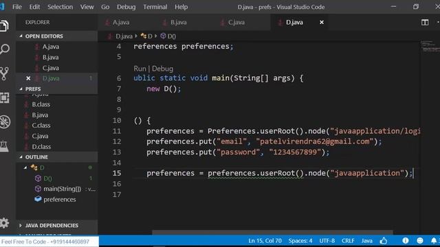 Preferences in java - part 6 | Edit Registry смотреть онлайн