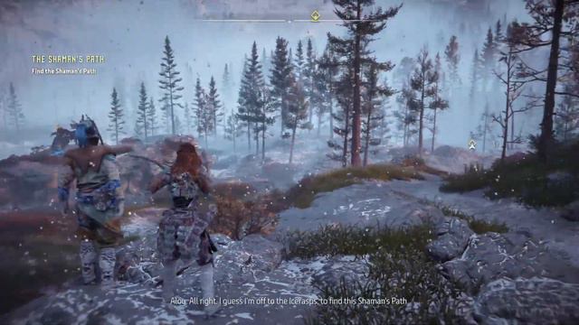 Horizon Zero Dawn: The Frozen Wilds Walkthrough Part 2 · Sidequest: The Shaman's Path смотреть онлайн
