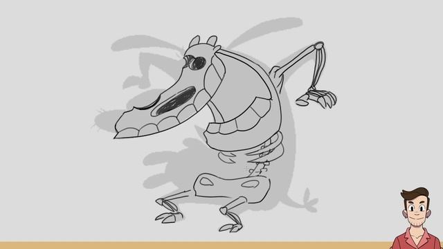 Drawing Cartoon Characters' Skeletons смотреть онлайн