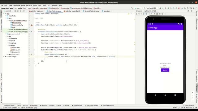 Android: Возврат Результата С Activity | Шпаргалка 5 смотреть онлайн