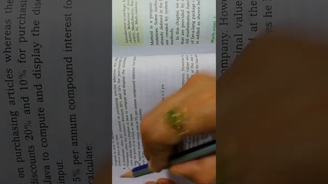 Class 9th Computer Applications Chapter 5(Input in Java) Back exercise Programs (07/9/2020) смотреть онлайн