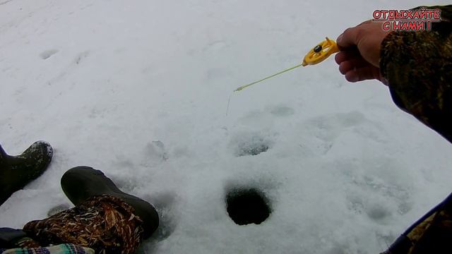 Зимняя рыбалка на реке Свияга - новые возможности и уловы. смотреть онлайн