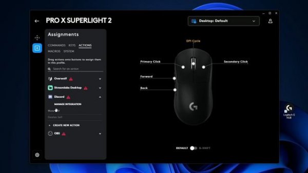 Logitech G PRO X Superlight 2 Mouse - Gub Software Review