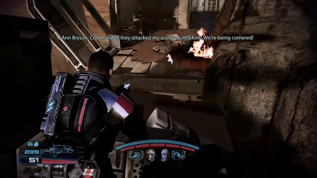 Mass Effect 3 Xbox One X Walkthrough male Soldier default Shepard insanity Part 15 смотреть онлайн