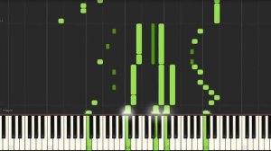 Plants Vs. Zombies || Graze the Roof || Synthesia Piano Tutorial